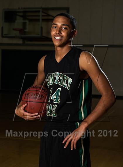 Thumbnail 2 in Monterey Trail JV Boys Basketball Team and Individual Photos photogallery.