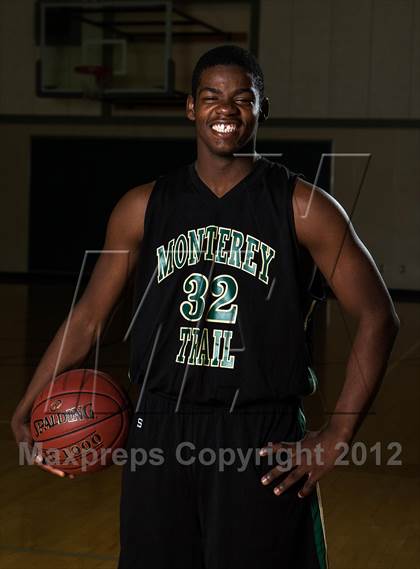 Thumbnail 3 in Monterey Trail JV Boys Basketball Team and Individual Photos photogallery.