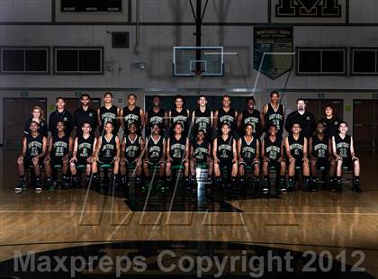 Thumbnail 1 in Monterey Trail JV Boys Basketball Team and Individual Photos photogallery.