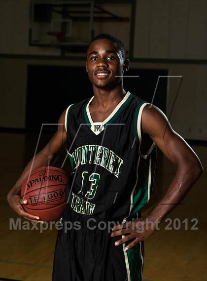 Thumbnail 3 in Monterey Trail JV Boys Basketball Team and Individual Photos photogallery.