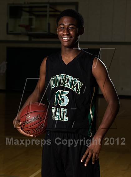 Thumbnail 2 in Monterey Trail JV Boys Basketball Team and Individual Photos photogallery.
