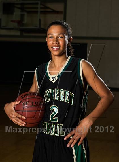 Thumbnail 2 in Monterey Trail JV Boys Basketball Team and Individual Photos photogallery.