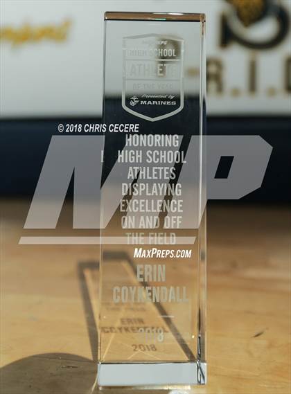 Thumbnail 1 in Marines H.S. Female Athlete of the Year - Erin Coykendall photogallery.