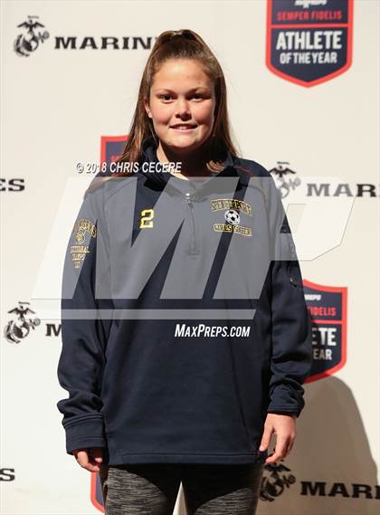 Thumbnail 2 in Marines H.S. Female Athlete of the Year - Erin Coykendall photogallery.