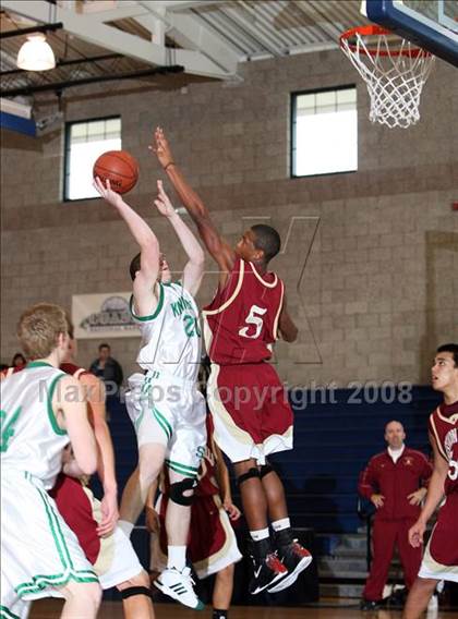 Thumbnail 1 in Mission Hills vs St. Joseph (Mission Prep Christmas Classic) photogallery.