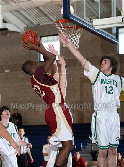 Thumbnail 1 in Mission Hills vs St. Joseph (Mission Prep Christmas Classic) photogallery.