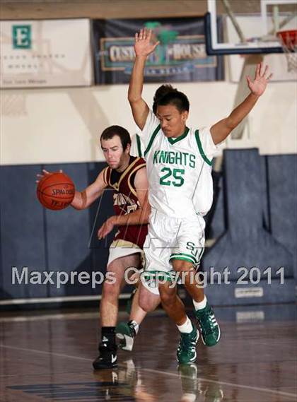 Thumbnail 1 in Mission Hills vs St. Joseph (Mission Prep Christmas Classic) photogallery.