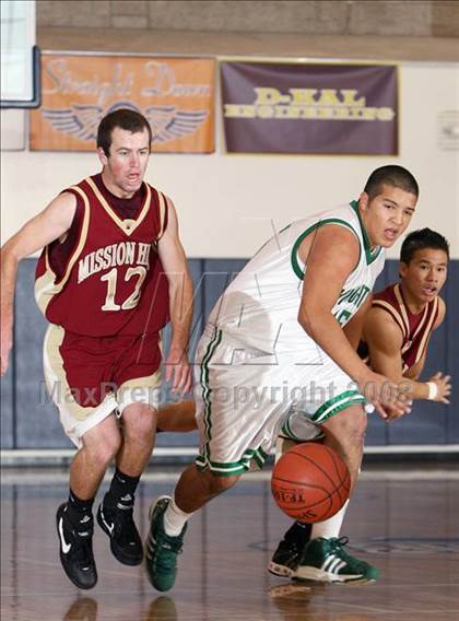 Thumbnail 1 in Mission Hills vs St. Joseph (Mission Prep Christmas Classic) photogallery.