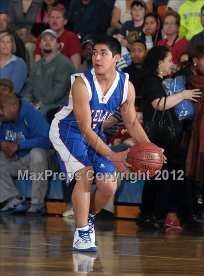 Thumbnail 2 in Tulelake vs. Capital Christian (CIF NorCal D5 Playoffs) photogallery.