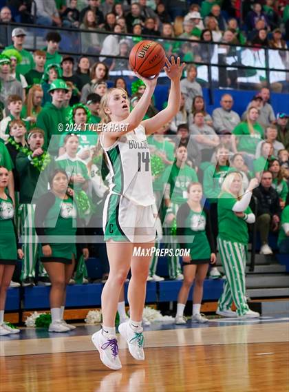 Thumbnail 3 in Union City vs. Clinton Central (IHSAA 1A Semi-State 7) photogallery.