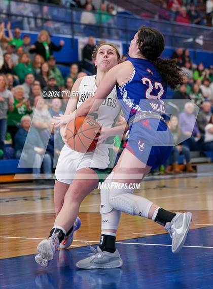 Thumbnail 3 in Union City vs. Clinton Central (IHSAA 1A Semi-State 7) photogallery.