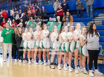 Thumbnail 2 in Union City vs. Clinton Central (IHSAA 1A Semi-State 7) photogallery.