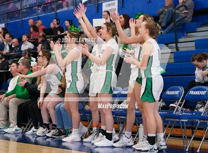 Thumbnail 2 in Union City vs. Clinton Central (IHSAA 1A Semi-State 7) photogallery.