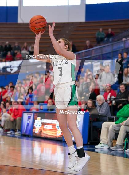 Thumbnail 3 in Union City vs. Clinton Central (IHSAA 1A Semi-State 7) photogallery.