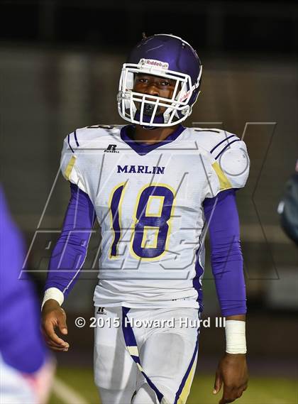 Thumbnail 2 in Marlin vs. Rio Vista (UIL 3A Bi-District Playoff) photogallery.