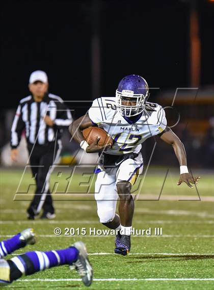 Thumbnail 2 in Marlin vs. Rio Vista (UIL 3A Bi-District Playoff) photogallery.