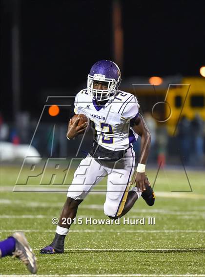 Thumbnail 1 in Marlin vs. Rio Vista (UIL 3A Bi-District Playoff) photogallery.