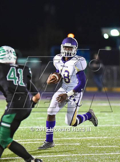 Thumbnail 1 in Marlin vs. Rio Vista (UIL 3A Bi-District Playoff) photogallery.