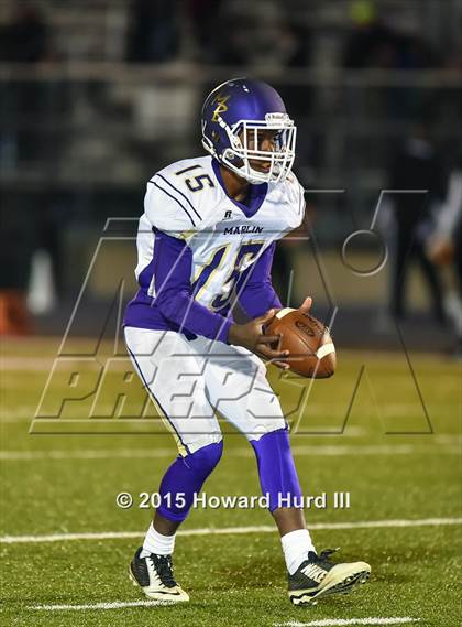 Thumbnail 2 in Marlin vs. Rio Vista (UIL 3A Bi-District Playoff) photogallery.