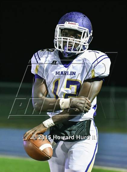 Thumbnail 3 in Marlin vs. Rio Vista (UIL 3A Bi-District Playoff) photogallery.