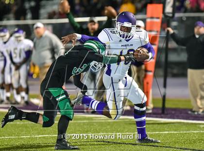 Thumbnail 2 in Marlin vs. Rio Vista (UIL 3A Bi-District Playoff) photogallery.