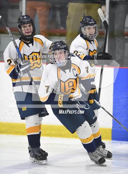 Thumbnail 1 in Trinity Catholic vs. Woodstock Academy (CIAC DIII Quarterfinal) photogallery.