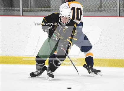 Thumbnail 2 in Trinity Catholic vs. Woodstock Academy (CIAC DIII Quarterfinal) photogallery.