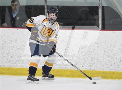 Thumbnail 3 in Trinity Catholic vs. Woodstock Academy (CIAC DIII Quarterfinal) photogallery.