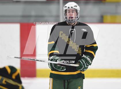 Thumbnail 1 in Trinity Catholic vs. Woodstock Academy (CIAC DIII Quarterfinal) photogallery.