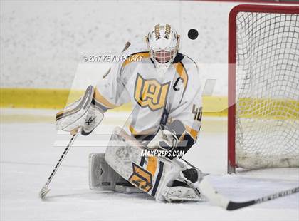 Thumbnail 3 in Trinity Catholic vs. Woodstock Academy (CIAC DIII Quarterfinal) photogallery.