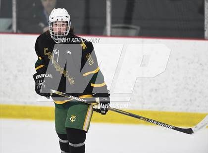 Thumbnail 3 in Trinity Catholic vs. Woodstock Academy (CIAC DIII Quarterfinal) photogallery.