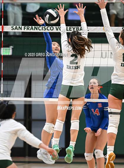 Thumbnail 2 in JV: Sacred Heart Cathedral Preparatory vs. St. Ignatius College Preparatory (Bruce-Mahoney) photogallery.