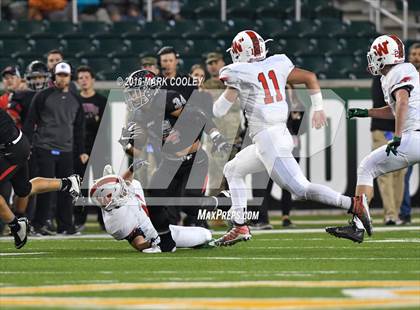 Thumbnail 1 in The Woodlands vs. Bowie (UIL 6A Regional Playoff) photogallery.