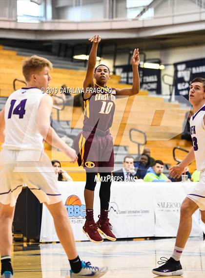 Thumbnail 3 in Christ the King vs  Rumson-Fair Haven (Metro Classic) photogallery.