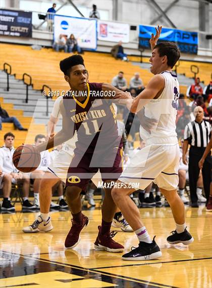 Thumbnail 2 in Christ the King vs  Rumson-Fair Haven (Metro Classic) photogallery.