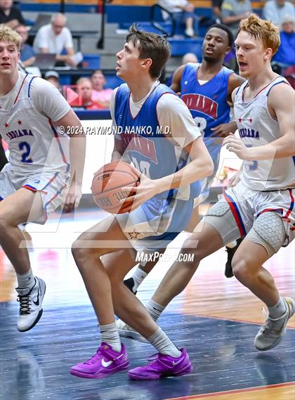 Thumbnail 1 in Indiana All-Stars (Juniors vs Seniors)  photogallery.