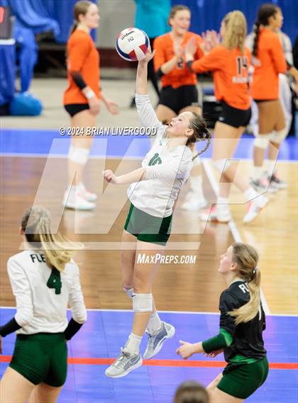 Thumbnail 1 in Fleming vs. Idalia (CHSAA 1A Round 3) photogallery.