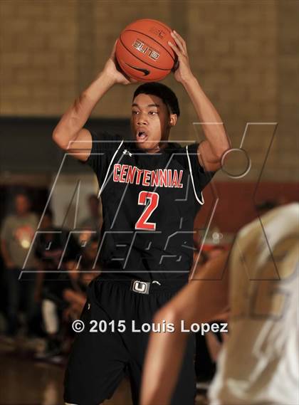 Thumbnail 3 in Centennial vs. St. John Bosco (Nike Extravaganza) photogallery.