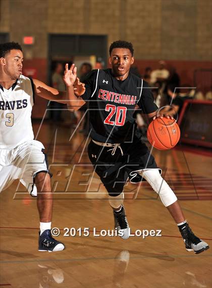 Thumbnail 3 in Centennial vs. St. John Bosco (Nike Extravaganza) photogallery.