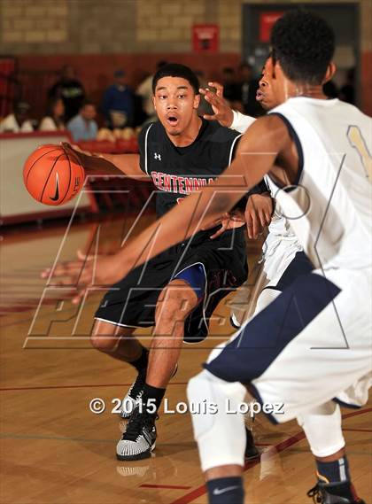 Thumbnail 3 in Centennial vs. St. John Bosco (Nike Extravaganza) photogallery.