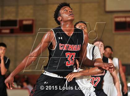 Thumbnail 2 in Centennial vs. St. John Bosco (Nike Extravaganza) photogallery.
