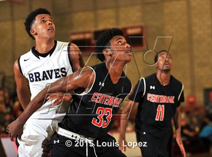 Thumbnail 3 in Centennial vs. St. John Bosco (Nike Extravaganza) photogallery.