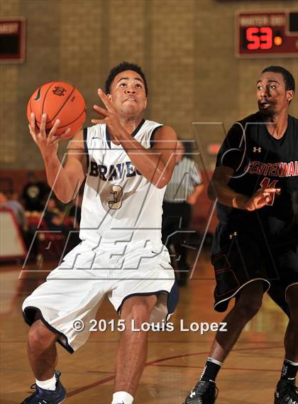 Thumbnail 1 in Centennial vs. St. John Bosco (Nike Extravaganza) photogallery.
