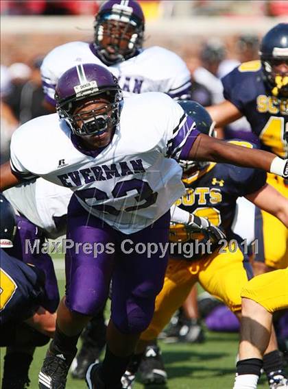 Thumbnail 2 in Everman vs. Highland Park (Tom Landry Classic) photogallery.