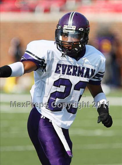 Thumbnail 3 in Everman vs. Highland Park (Tom Landry Classic) photogallery.
