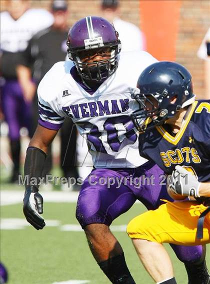 Thumbnail 2 in Everman vs. Highland Park (Tom Landry Classic) photogallery.
