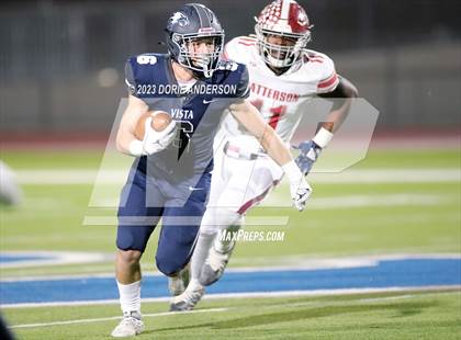 Thumbnail 3 in Patterson @ Vista del Lago (CIF SJS D4 Semi-final) photogallery.