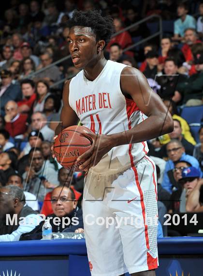 Thumbnail 2 in Westchester vs. Mater Dei (CIF Open Divsiion Southern Regional Final) photogallery.