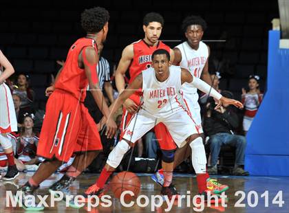 Thumbnail 1 in Westchester vs. Mater Dei (CIF Open Divsiion Southern Regional Final) photogallery.