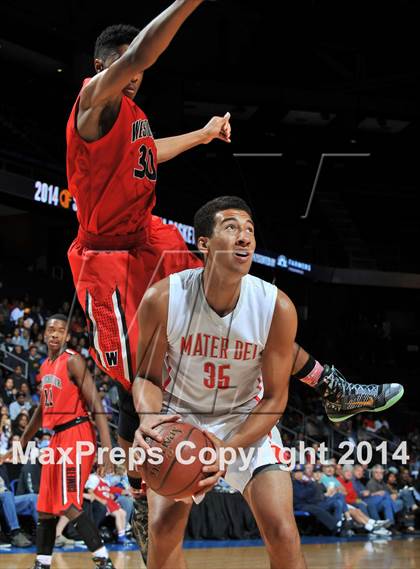 Thumbnail 1 in Westchester vs. Mater Dei (CIF Open Divsiion Southern Regional Final) photogallery.